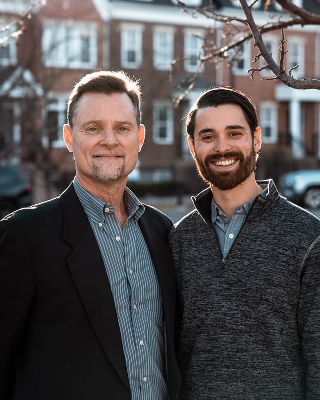 Chris Richards (left), Joel Richards (right), Licensed Mortgage Brokers
